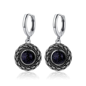 Natural Stone Bohemian Drop Earrings | Kyanite & Moonstone | Assorted Designs