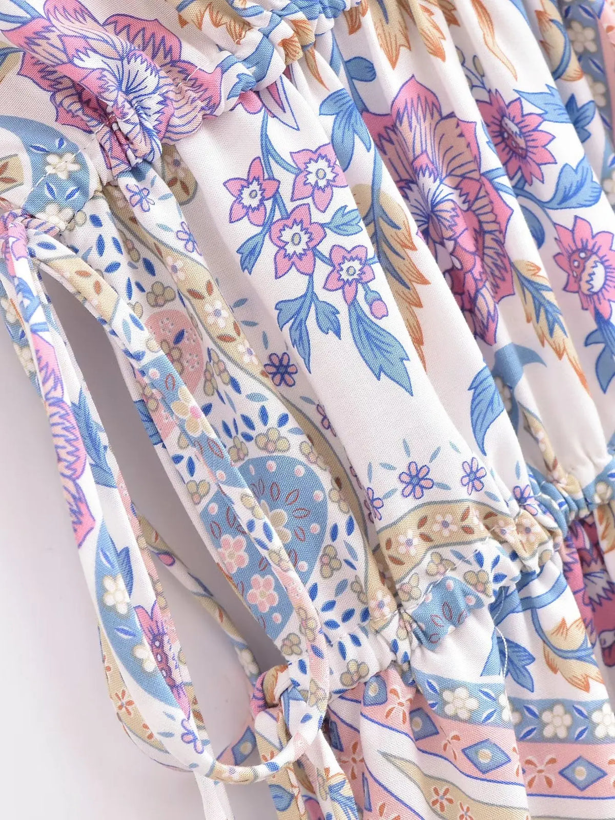 Bright Hippie Styled Overall Romper | Various Colours | Sizes S-L