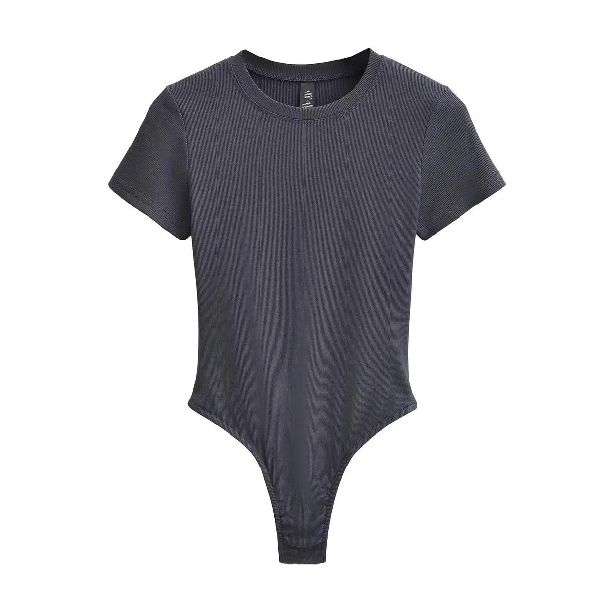 Bohemian Hippie Women's Summer Short Sleeve Knit Bodysuit | Stretchable Slim Fit | Casual Basic O - Neck Jumpsuit | S - L | 10+ Colourstop