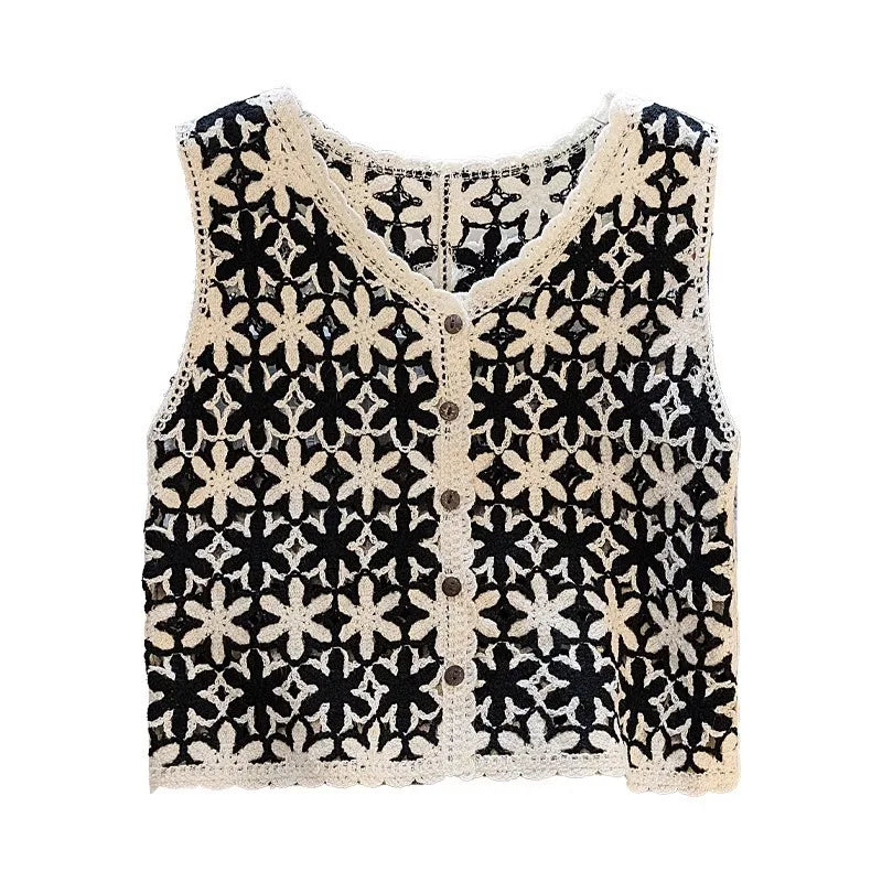 Cute Women's Casual Knitted Vest | Sizes S - XL