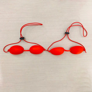 Laser Safety Glasses for Red Light Therapy | Soft Silicone Protective Goggles