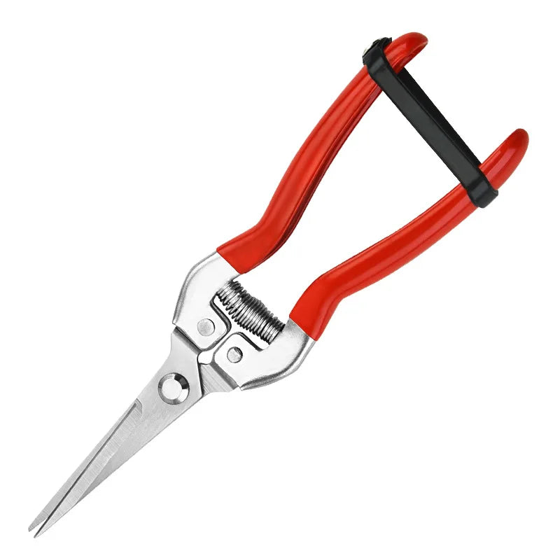 Garden Pruning Scissors / Snips | Stainless Steel | 17cm