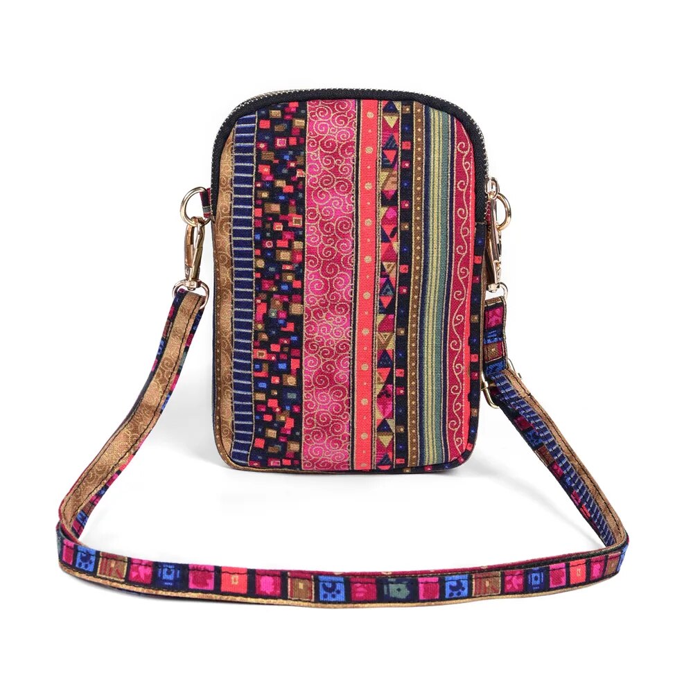 Cute Mini Bohemian Style Fabric Shoulder Bag