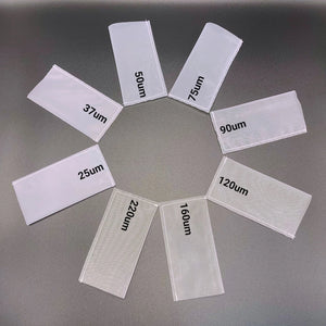 Premium Rosin Press Filter Bags | 25–220 Micron Nylon | Food-Grade, Dye-Free & Heat-Resistant | For Wax, Oil & Rosin Extraction
