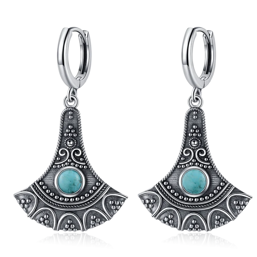 Natural Stone Bohemian Drop Earrings | Kyanite & Moonstone | Assorted Designs