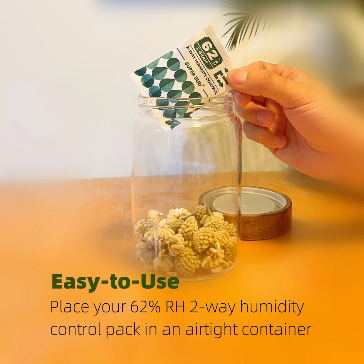 62% Humidity Control Packs | SuperBud | 4g + 8g Sizes