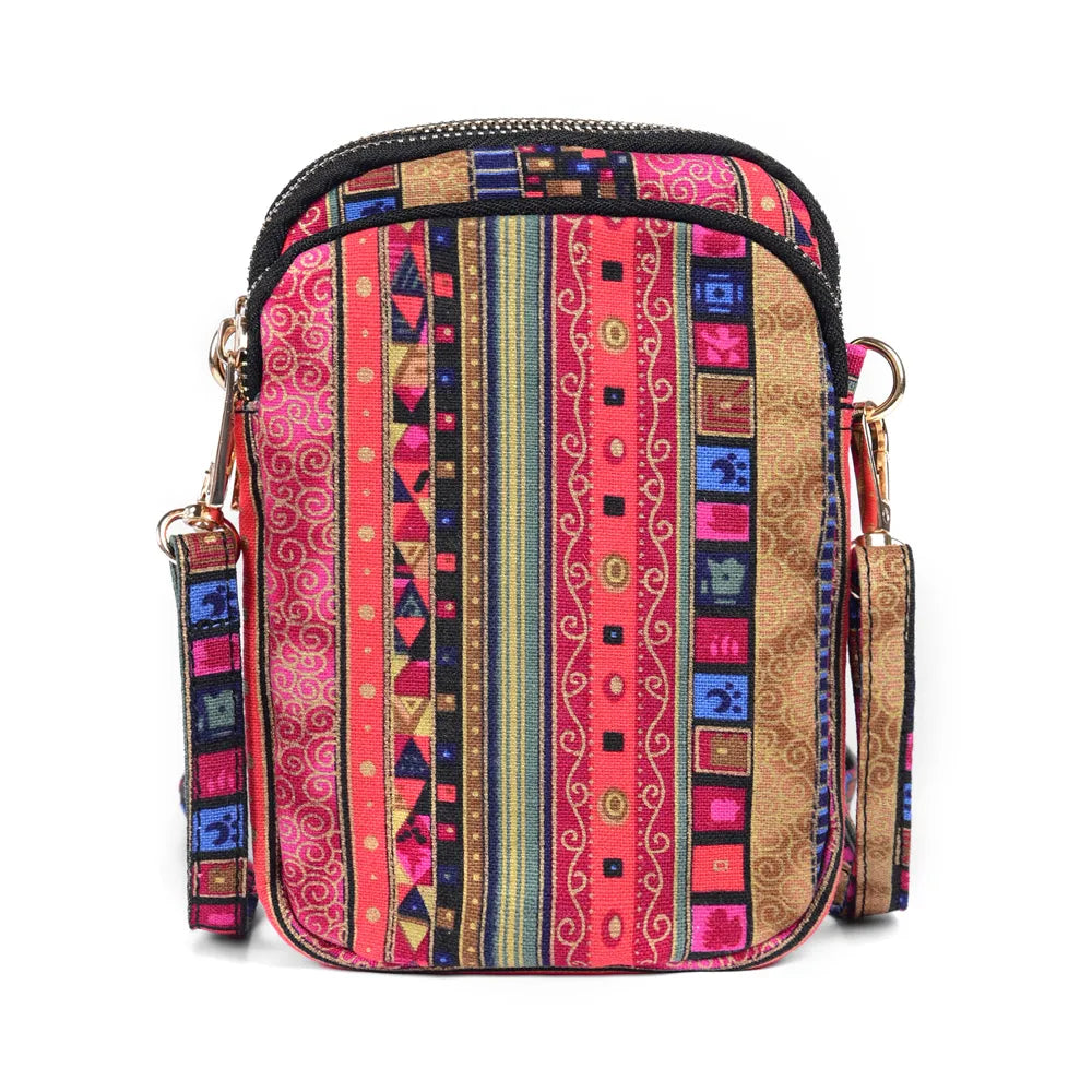 Cute Mini Bohemian Style Fabric Shoulder Bag