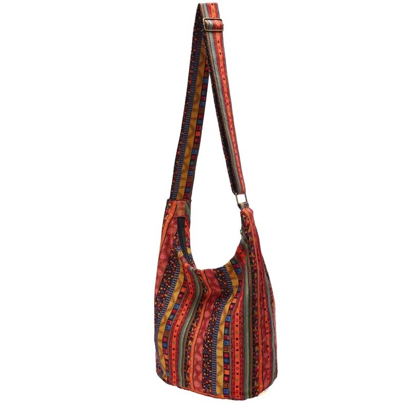 Vintage Bohemian Styled Crossbody Bag