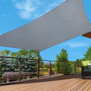 Instahut Sun Shade Sail 280gsm | Rectangle 4x6m UV Resistant Shadecloth Canopy | Beige