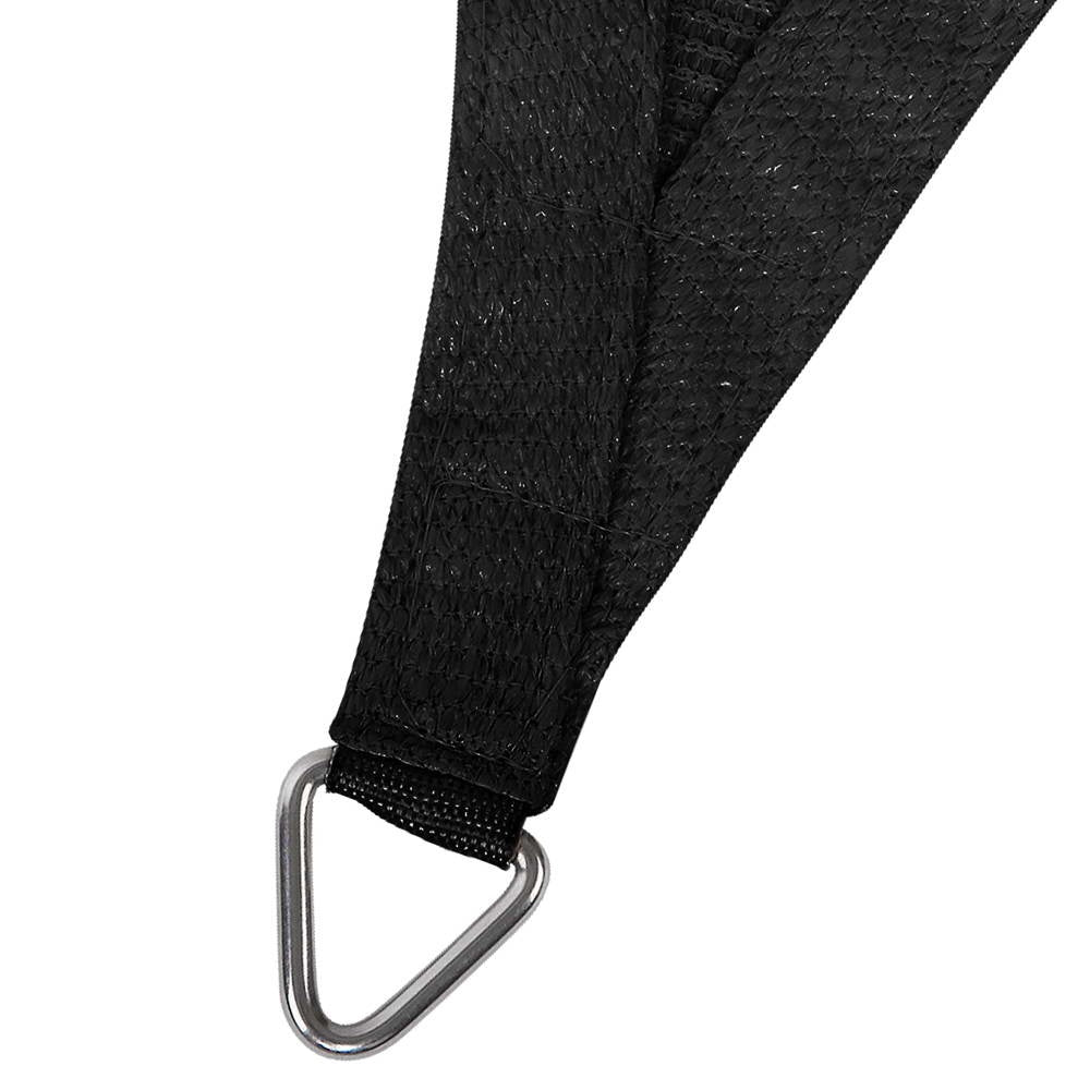 Shade Sail | 5x5x5m | Triangle | 280GSM | 98% | Black Shade Cloth