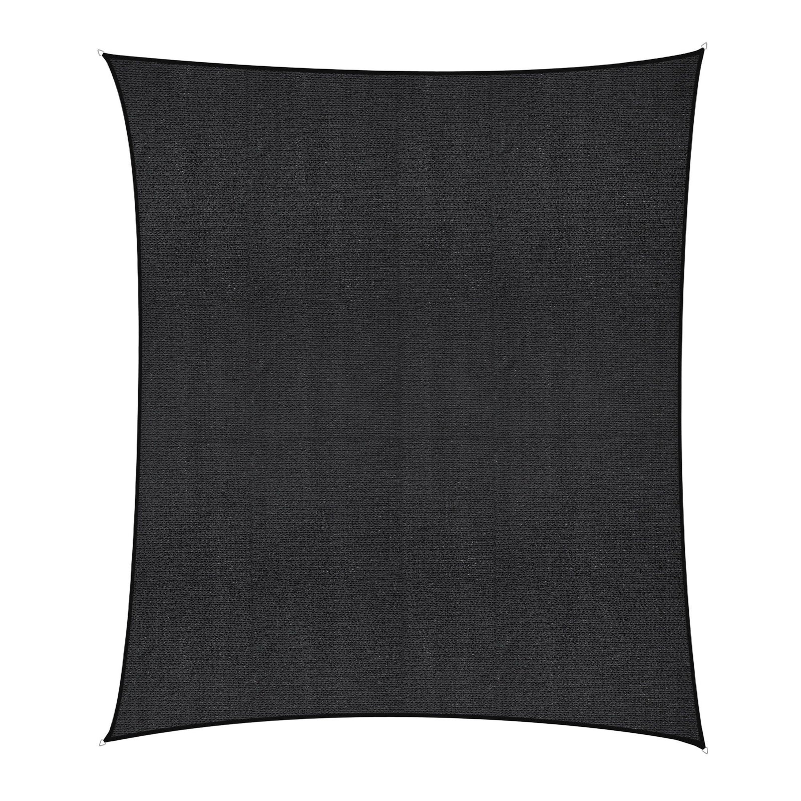Shade Sail | Rectangle Outdoor Canopy | 5 x 6m | Black