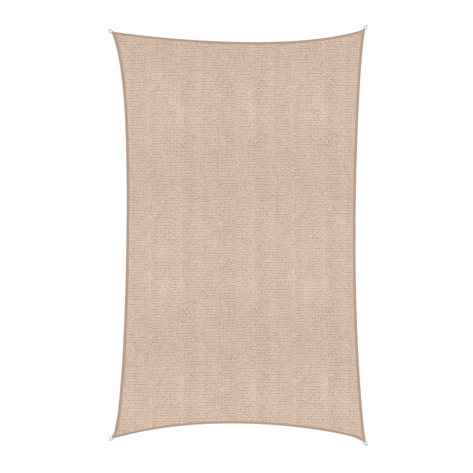 Shade Sail | Rectangle Outdoor Canopy | 5 x 9m | Beige
