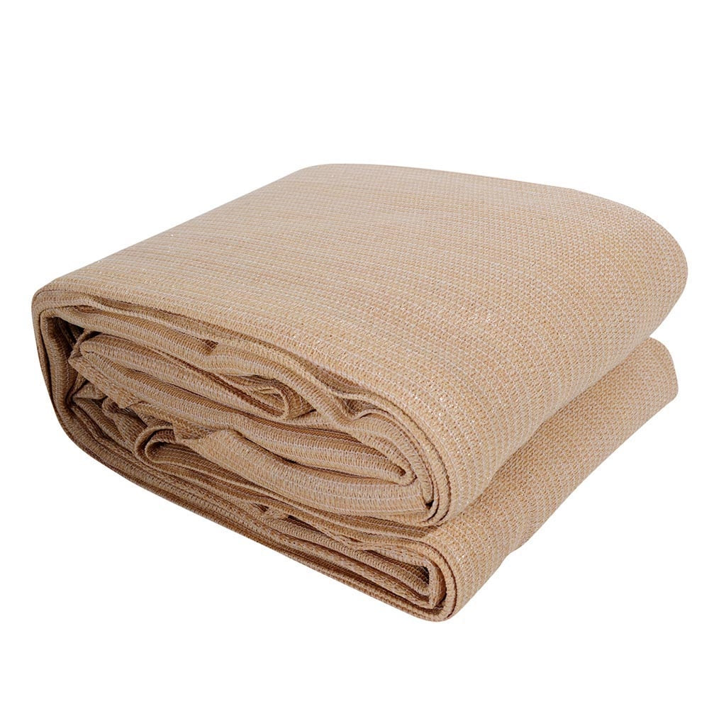 Shade Sail | 6x6m | Rectangle | 185GSM | 95% | Sand Shade Cloth