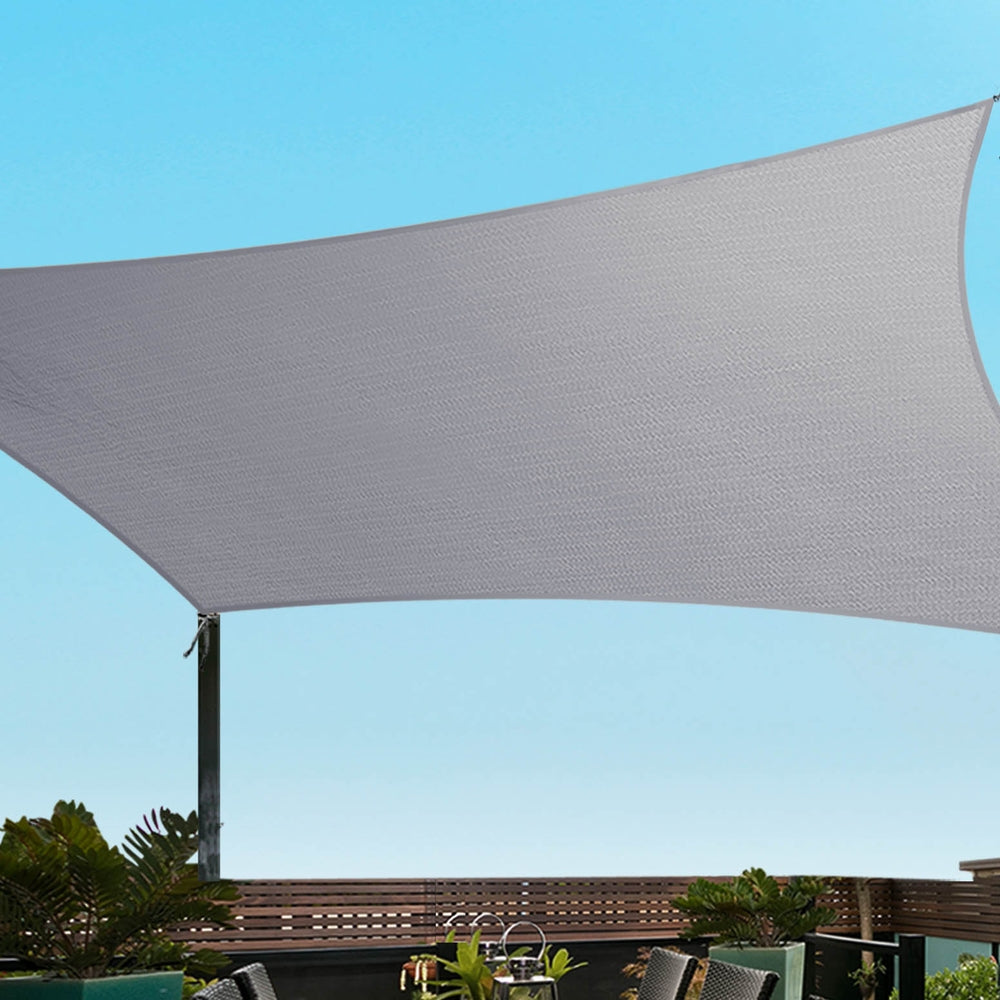 Instahut Shade Sail Canopy | Waterproof | 220GSM | 3x5M