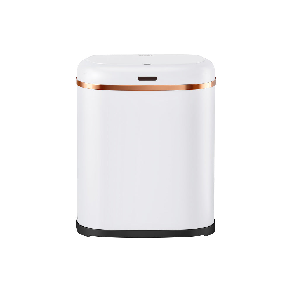 Devanti Sensor Bin | 38L | Motion Activated | White