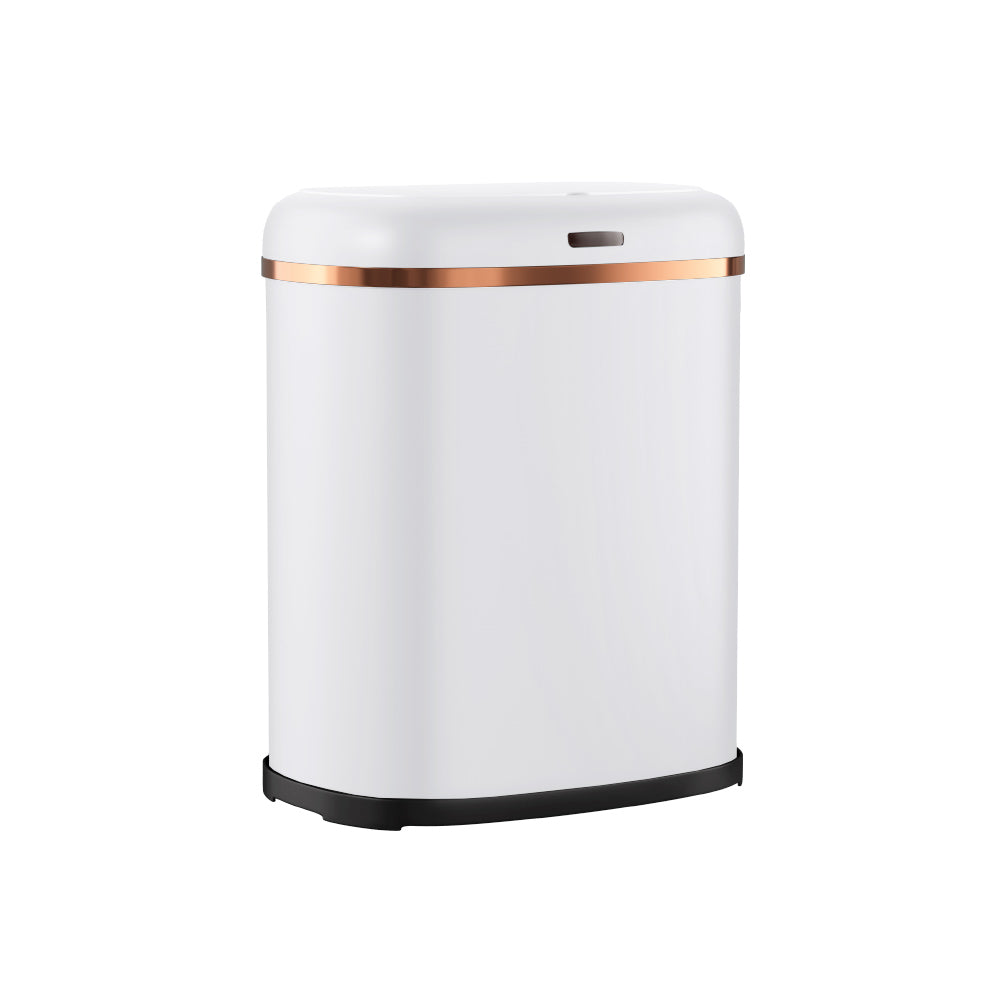 Devanti Sensor Bin | 38L | Motion Activated | White