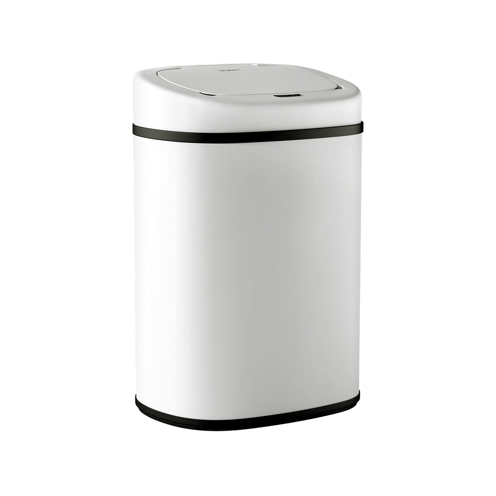 Devanti 82L Motion Sensor Bin | Rubbish Automatic | White