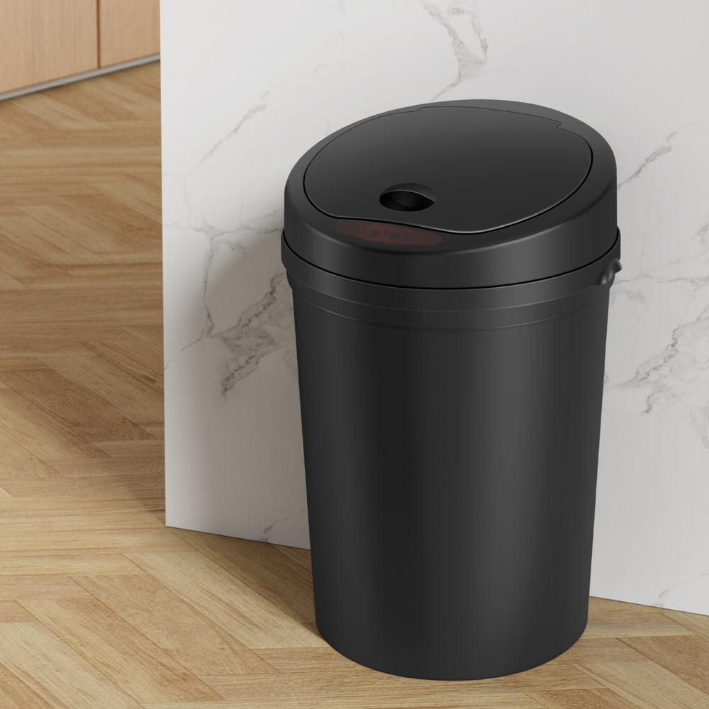 Sensor Bin | Motion Activated | 9L | Automatic Trash Can | Black