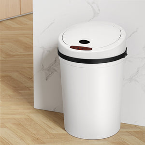 Automatic Sensor Rubbish Bin | 9L | Motion Lid | White