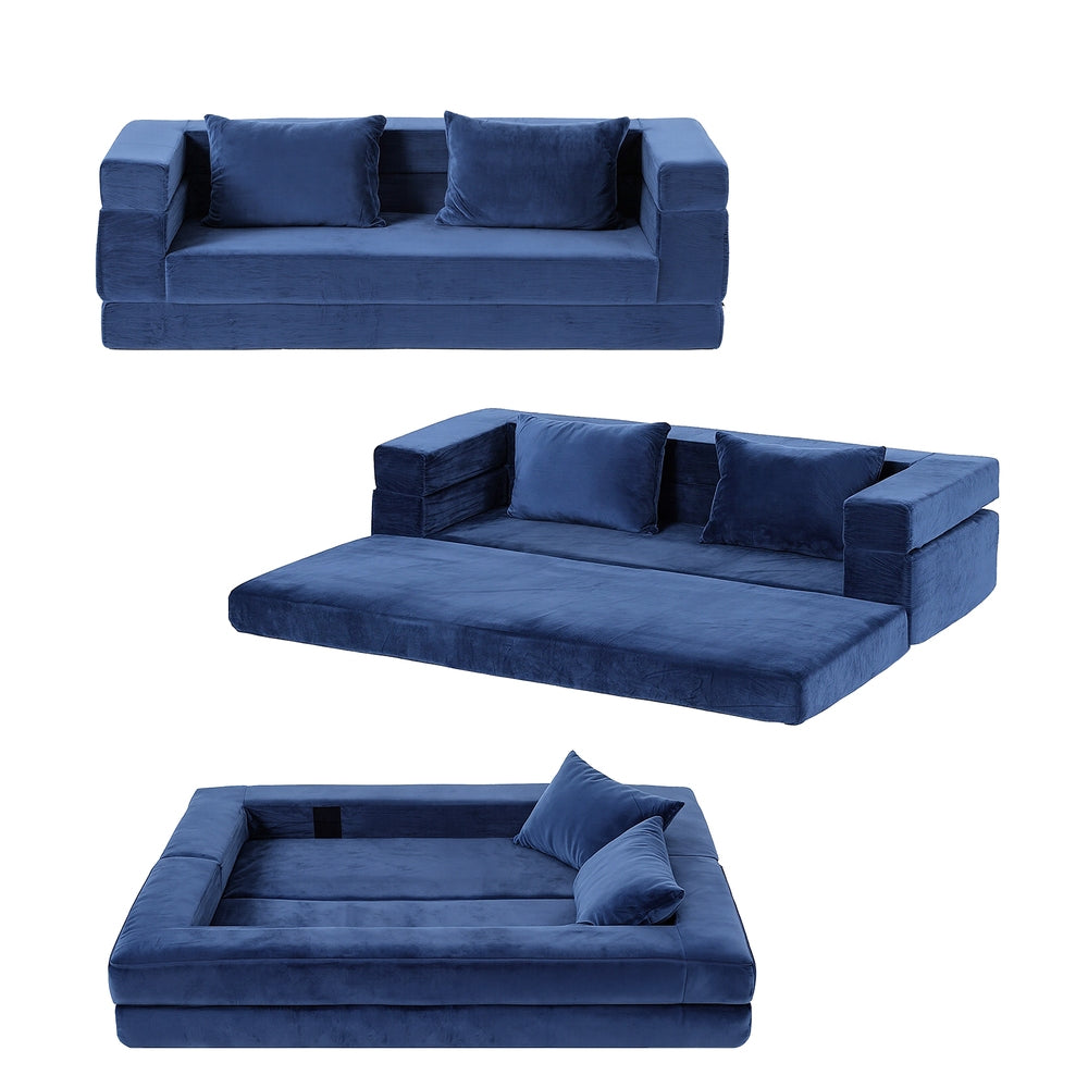 Pull-Out Sofa Bed | Foldable Lounge Chair | Convertible Mattress