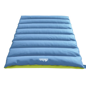 Double Sleeping Bag | Thermal for Camping & Hiking | Grey | -5°C