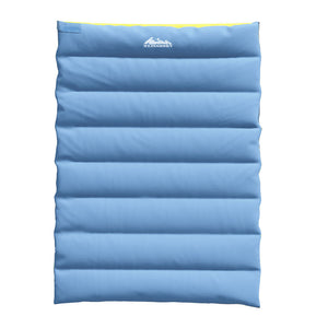 Double Sleeping Bag | Thermal for Camping & Hiking | Grey | -5°C