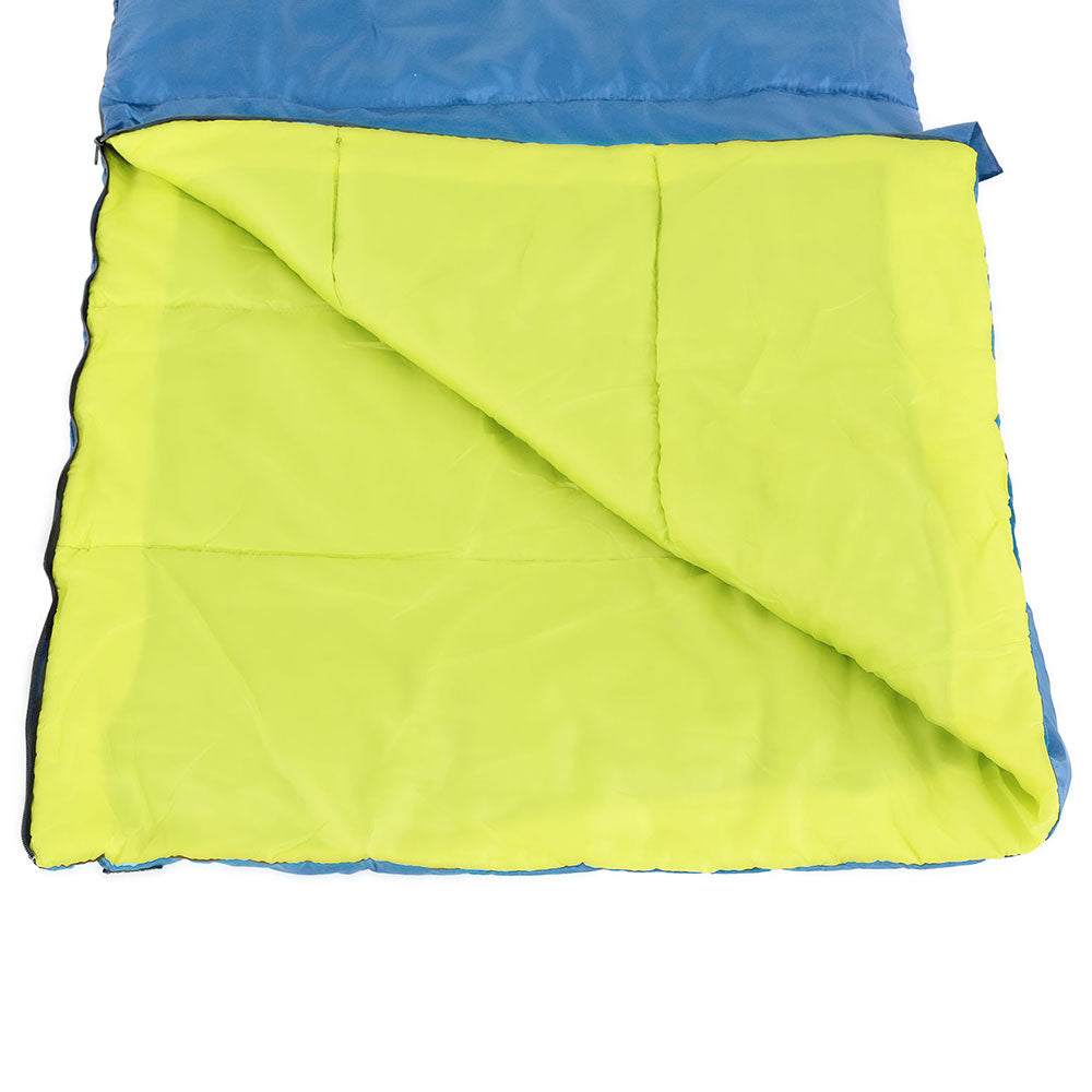 Double Sleeping Bag | Thermal for Camping & Hiking | Grey | -5°C