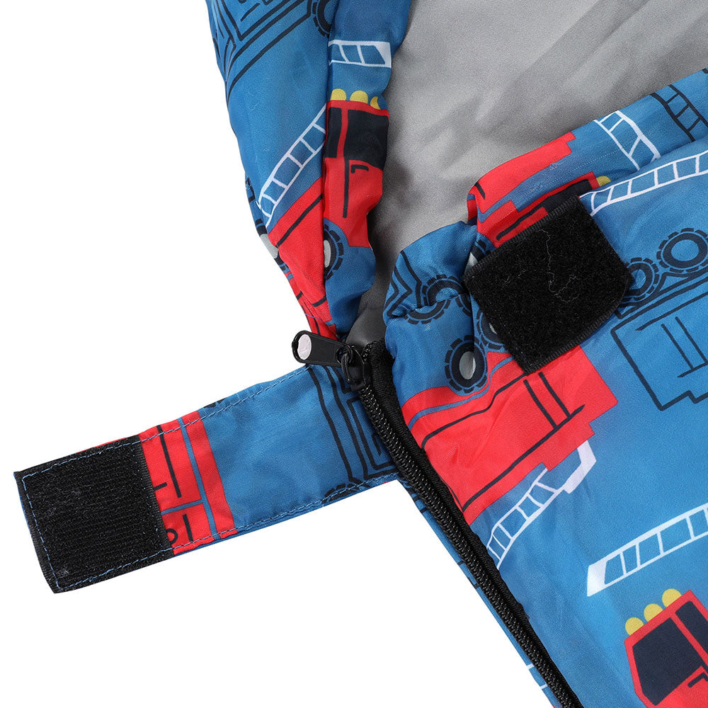 Kids Sleeping Bag | Single | 180cm | Thermal Camping & Hiking | Blue