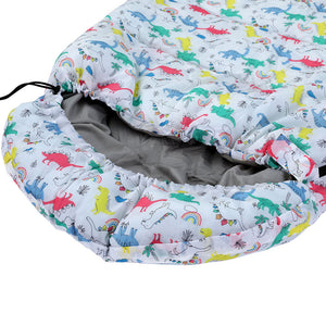Kids Sleeping Bag | Single | 180cm | Thermal Camping & Hiking | White