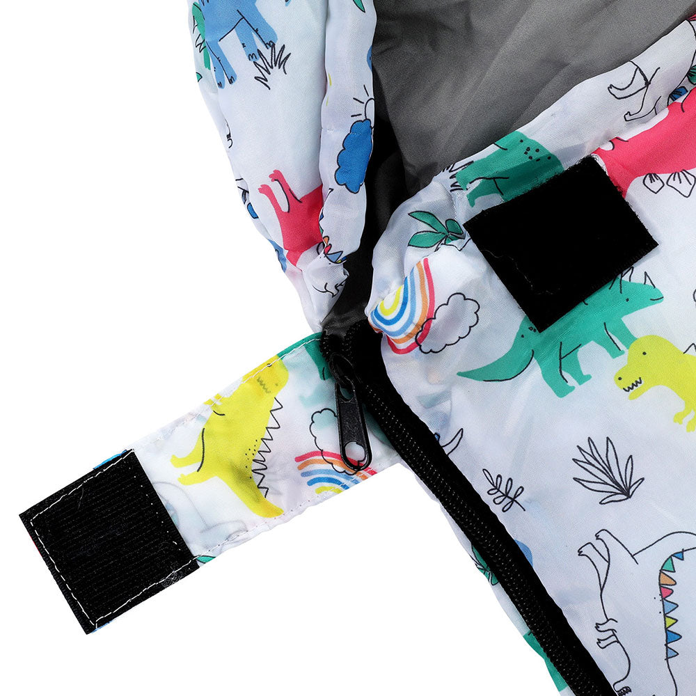 Kids Sleeping Bag | Single | 180cm | Thermal Camping & Hiking | White