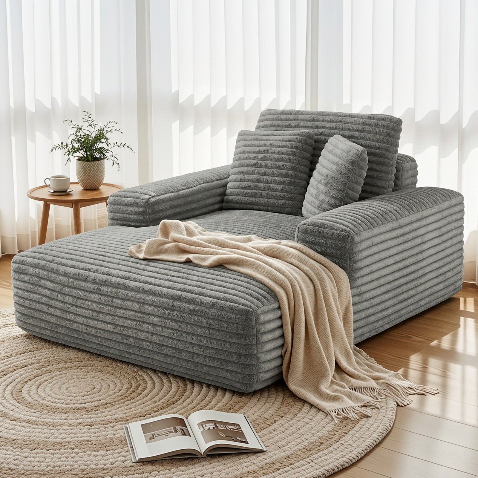 Sofa Bed Lounge Chair | Recliner Sleeper Couch for Reading