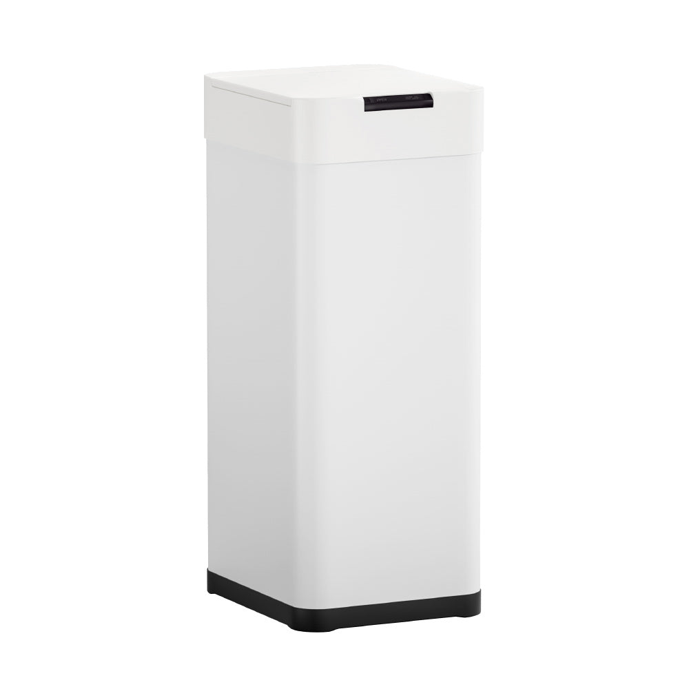 Devanti Sensor Bin | 50L | Motion Activated | Automatic Rubbish Bin | White