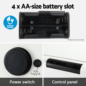 Devanti Sensor Bin | 50L | Motion Activated | Automatic Rubbish Bin | White