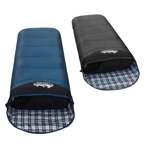 Sleeping Bags Set of 2 | Single Thermal | Camping & Hiking | 0°C Rating