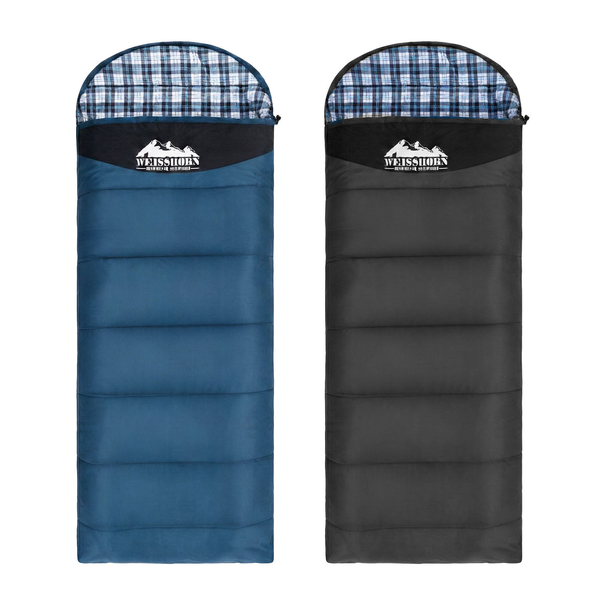 Sleeping Bags Set of 2 | Single Thermal | Camping & Hiking | 0°C Rating