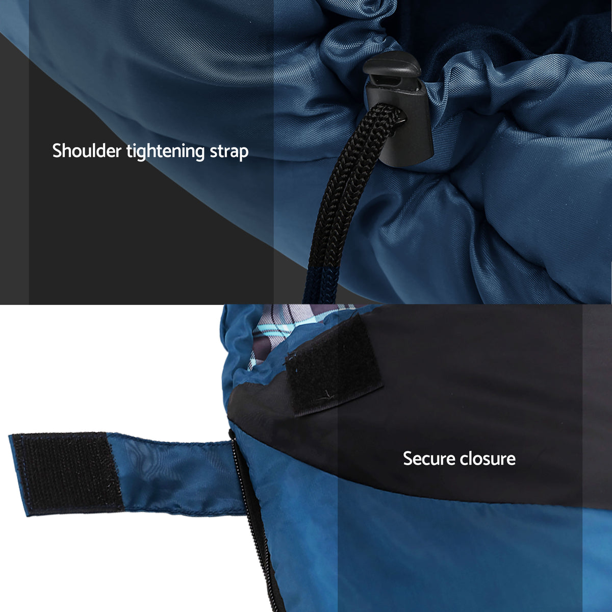 Sleeping Bags Set of 2 | Single Thermal | Camping & Hiking | 0°C Rating