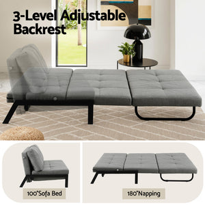 Sofa Bed 2-Seater | Folding Convertible Lounge Chair | Recliner