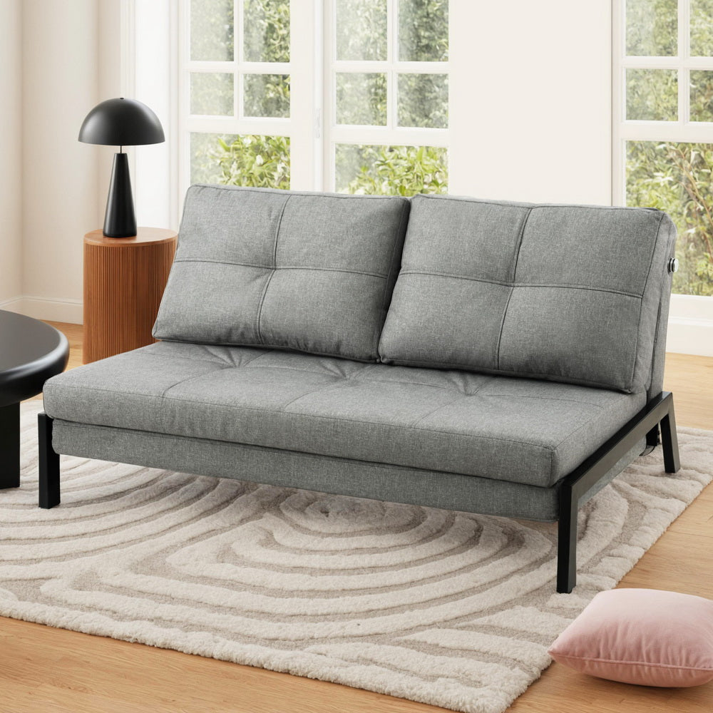Sofa Bed 2-Seater | Folding Convertible Lounge Chair | Recliner