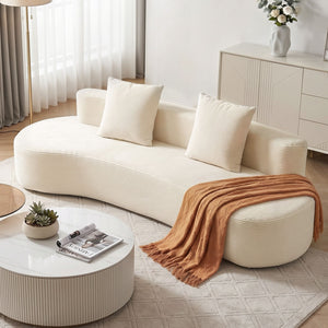 Artiss 228cm Modular Sofa Bed Sectional Boneless Couches for Living Room No Assembly Required