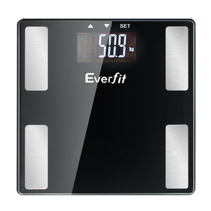 Everfit Body Fat Bathroom Scale | Weighing | Wireless Bluetooth | Gym | 180KG