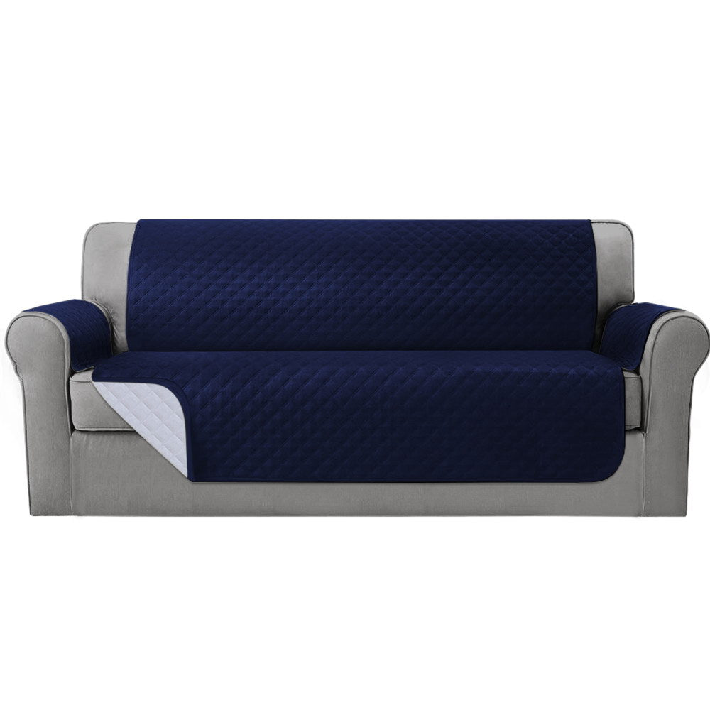 Sofa Cover | Couch Covers | 4 Seater | 100% Water Resistant | Navy