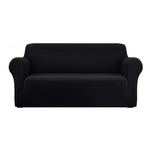 Sofa Cover | Couch Covers | 3 Seater | Stretch | Black