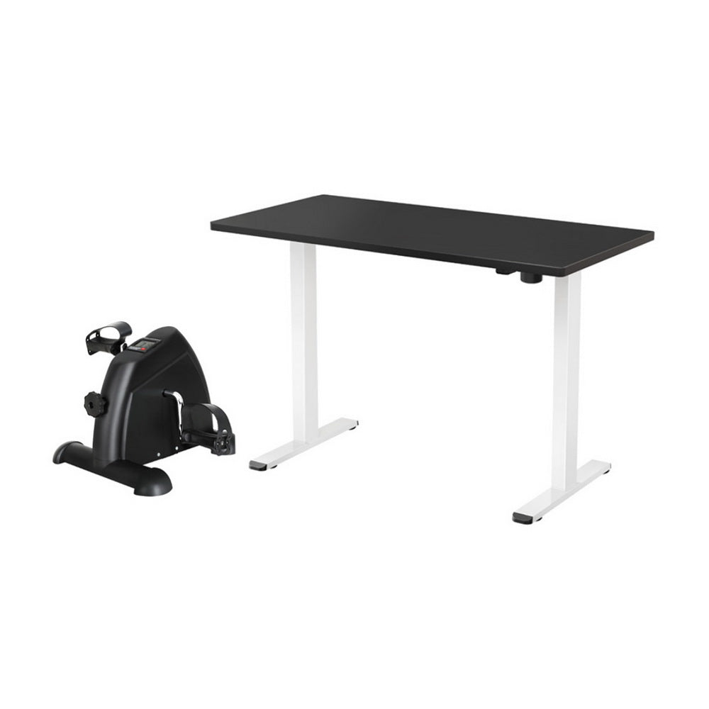 140cm Artiss Electric Standing Desk | Mini Pedal Exercise Bike | Home Office