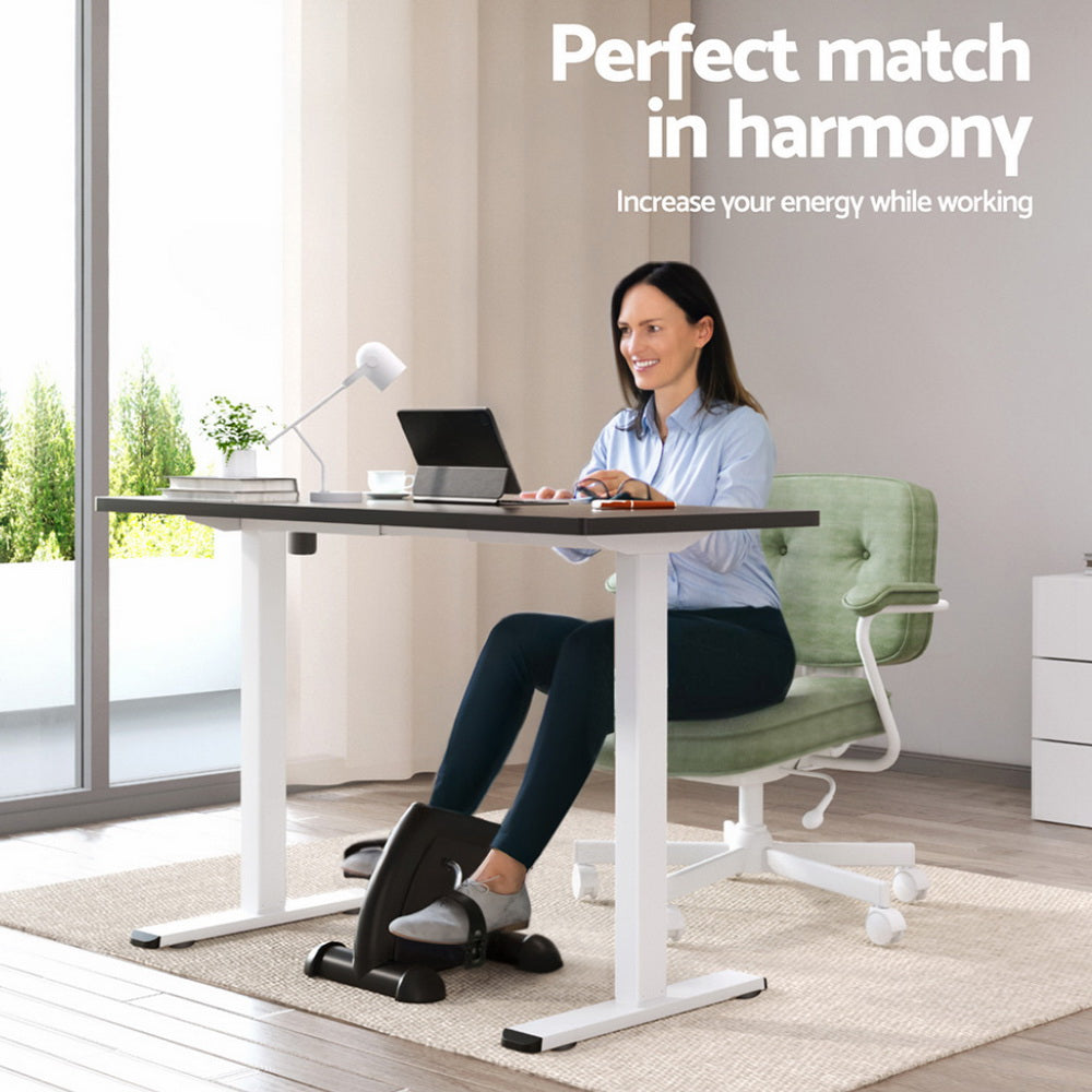 140cm Artiss Electric Standing Desk | Mini Pedal Exercise Bike | Home Office