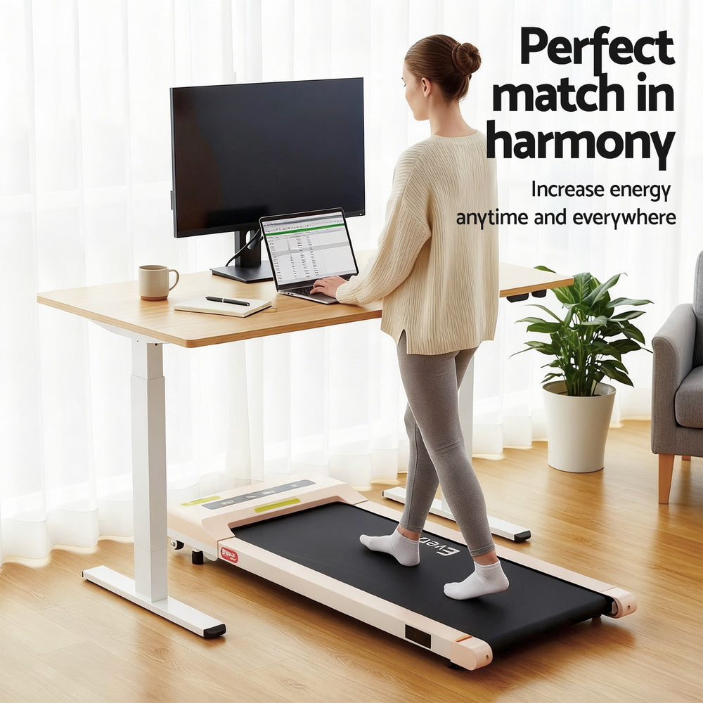 Electric Walking Pad + Standing Desk | 140cm Desk | Treadmill | 360mm