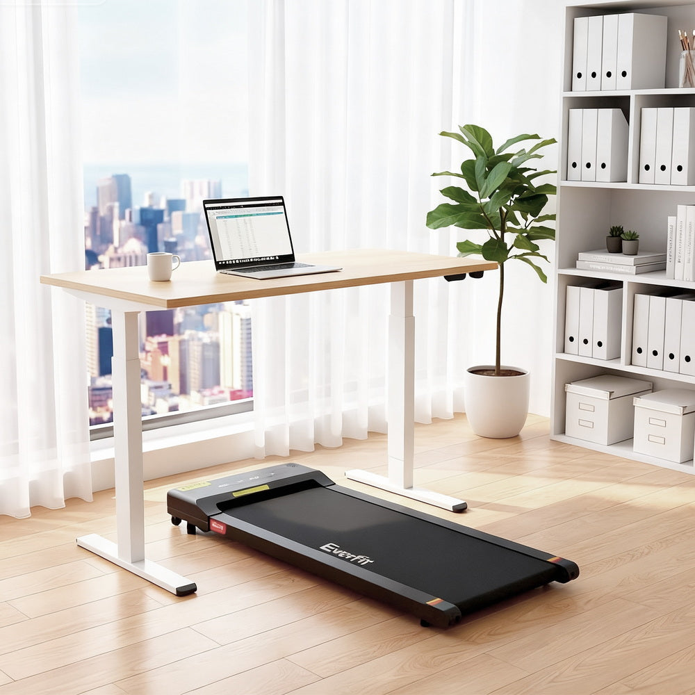 Under Desk Treadmill Set | 140cm Auto Standing Desk | Walking Pad | 400mm