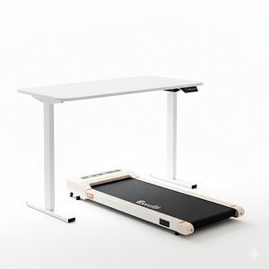 Treadmill Desk Set | 140cm Automatic Standing Desk | Walking Pad | 360mm