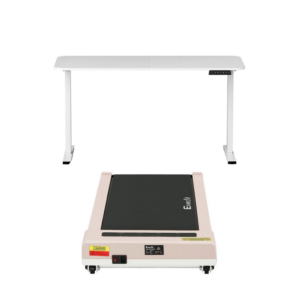 Treadmill Desk Set | 140cm Automatic Standing Desk | Walking Pad | 360mm
