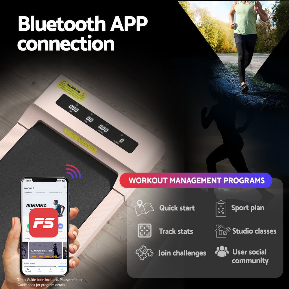 Treadmill Desk Set | 140cm Automatic Standing Desk | Walking Pad | 360mm