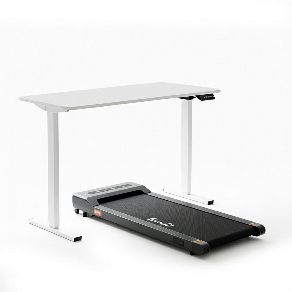 Walking Pad Treadmill + Standing Desk | 140cm Desk | 400mm Width